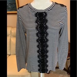 J. Crew Stripe T Shirt